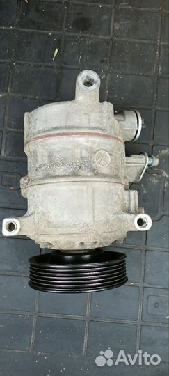 Компрессор кондиционера на skoda octavia a7