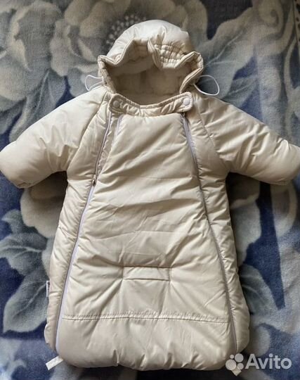 Зимний конверт в коляску