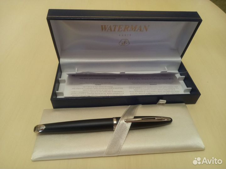 Перьевая ручка waterman Carene,цвет: Black,перо:F