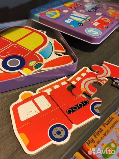 Детские развивающие пазлы новые