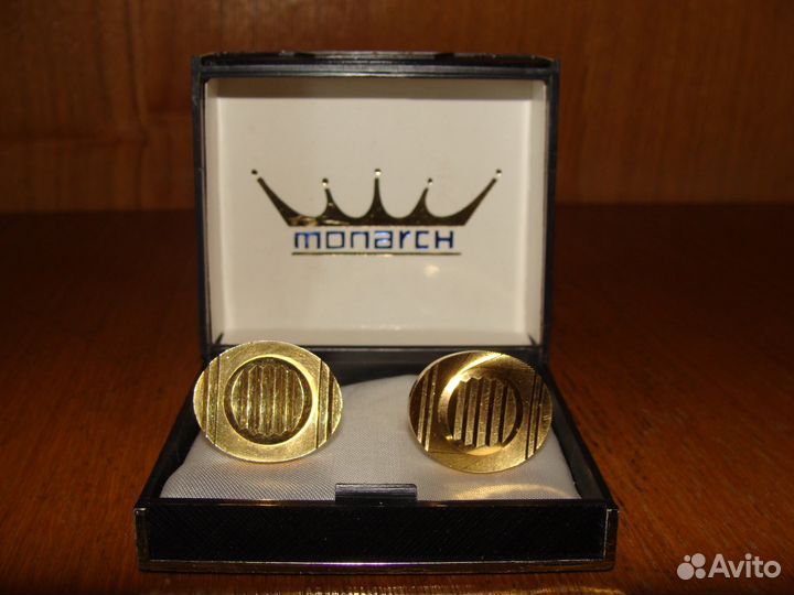 Запонки монарх СССР (новые)