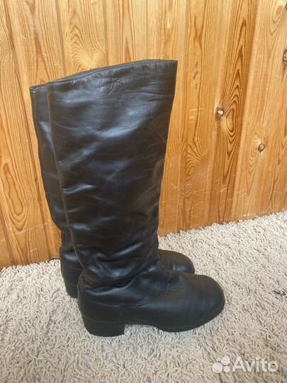 Сапоги хромовые офицерские на меху. 43С