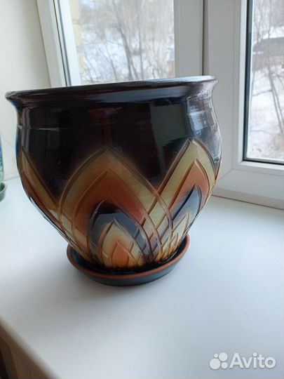 Горшок для цветов напольный