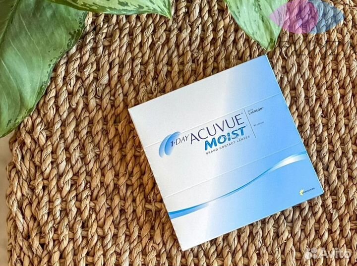 Линзы Acuvue Moist 1 day с гарантией