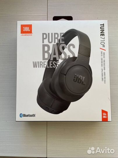 Наушники JBL tune 710 BT, черные
