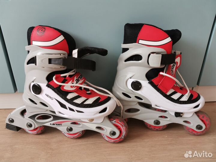 Роликовые коньки, раздвижные, 30-34