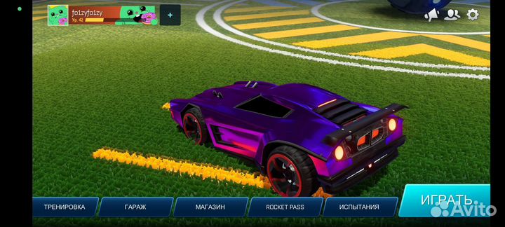 Автомобиль Dominus из игры Rocket League Sideswipe