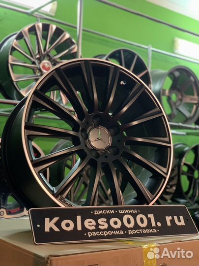 Новые разноширокие диски Mercedes -866 R18 5/112