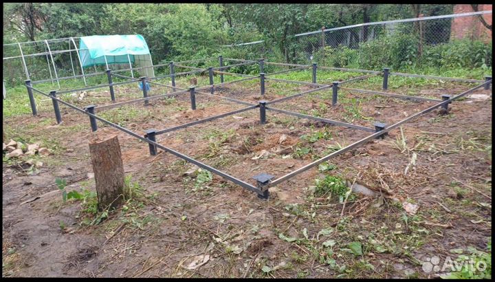 Сваи с установкой под ключ и монтажом