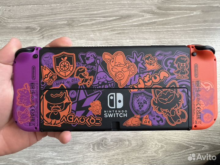 Nintendo switch oled pokemon edition