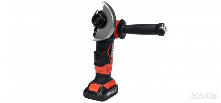 Шлифмашина угловая yato аккум. 125мм 18V 2.0А/ч Li