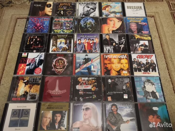 CD, Аудиокассеты TDK-Basf-Maxell и др. с записью
