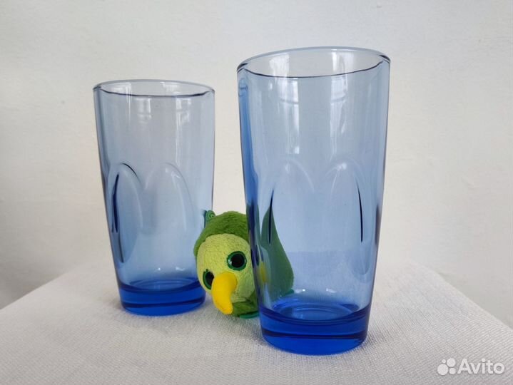 Стакан макдоналдс 300 мл McDonald's синий 2 шт