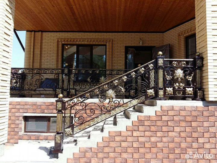 Перила кованные