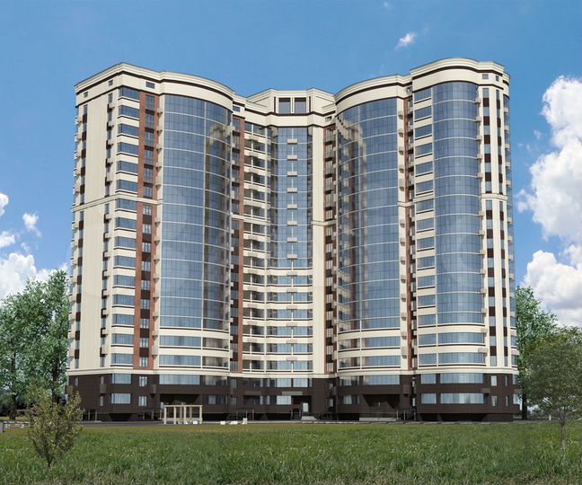1-к. квартира, 56 м², 2/17 эт.