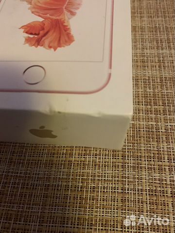 Коробка от iPhone 6s 16gb rose gold