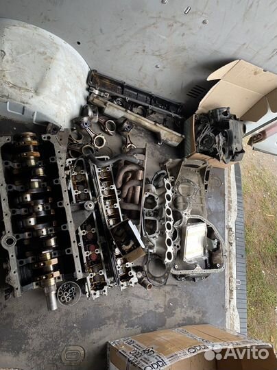 Двигатель в разборе