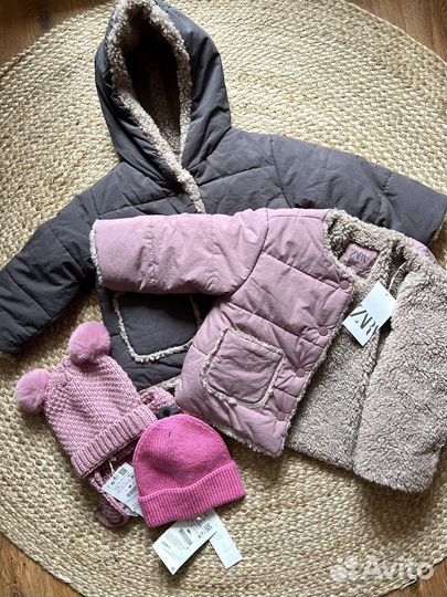 Куртка бомбер на девочку 86,92,104,110
