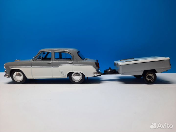 Модель Москвич-407 со скифом Коллекционная