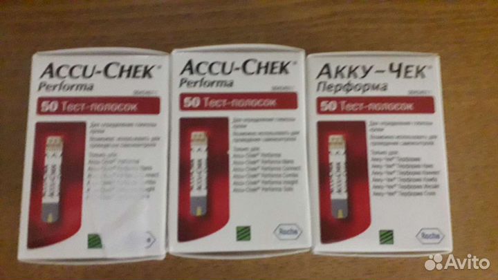 Тест полоски аккучек перформа