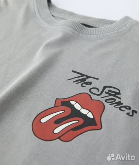 Лонгслив Zara 130 The Rolling stones новый