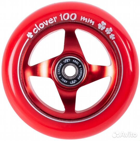 Колесо для самоката TechTeam Clover 100x24 мм