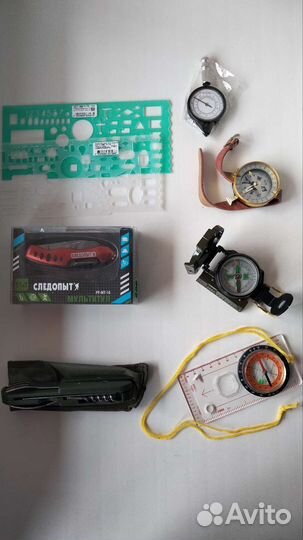 Компасы, курвиметры, мультитулы