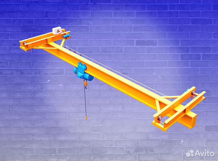Кран балка подвесная 12,5т х 3м