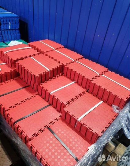 Модульная пвх плитка для склада