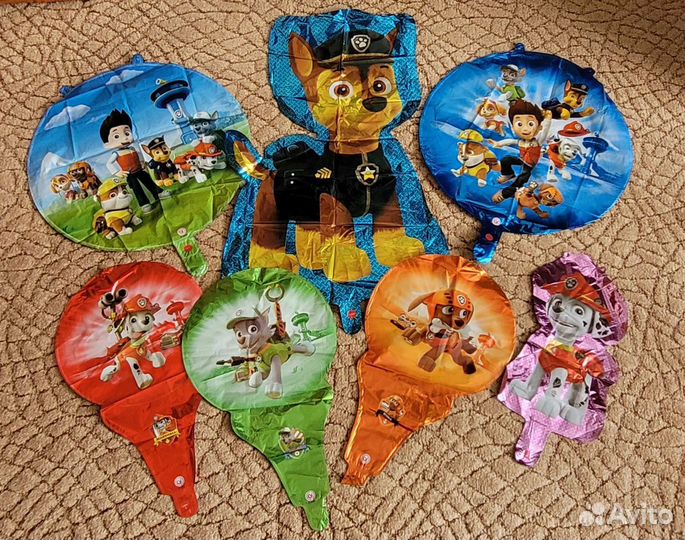 Бу и новые Воздушный шарики из фольги