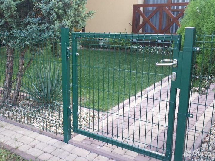Забор из 3д сетки под ключ