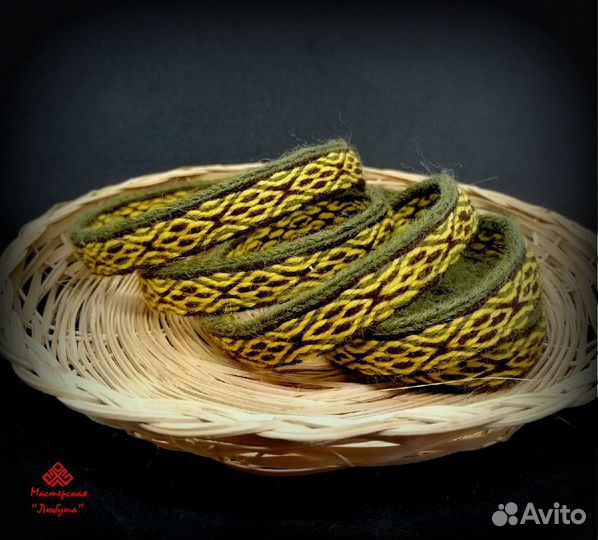 Тесьма ручного ткачества