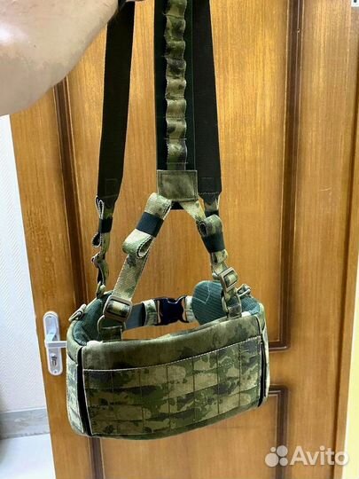 Боевой пояс с баллистической защитой и лямками Бр1