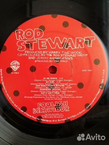 Пластинки альбомы Rod Stewart объявление продам