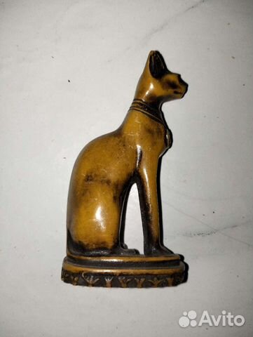 Статуэтка египетская кошка,Баст,материал кость