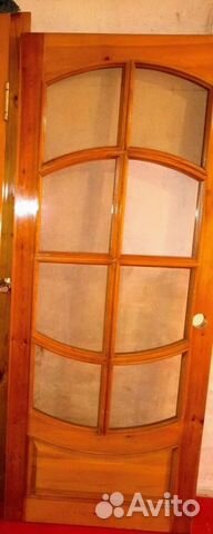 Межкомнатная дверь б/у деревянная