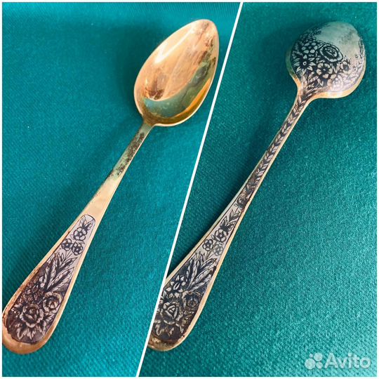 Советский набор серебряных предметов (новый)