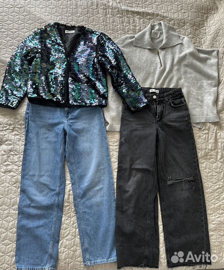 Вещи пакетом Zara,H&M 134-146