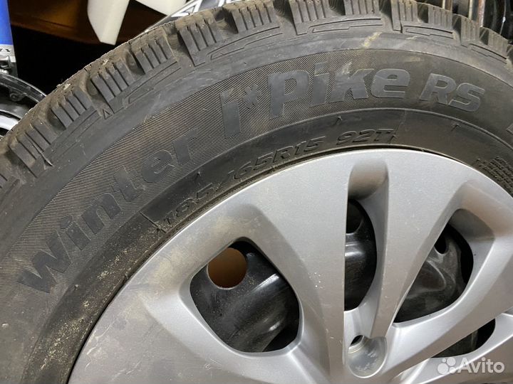 Комплект зимних колес kia rio