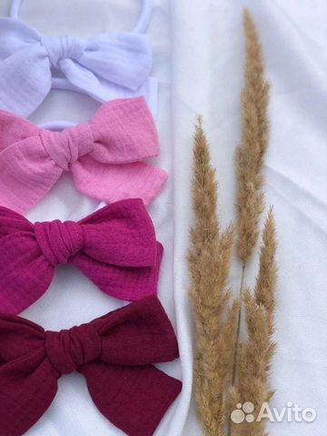 Бантик на безразмерной резинке