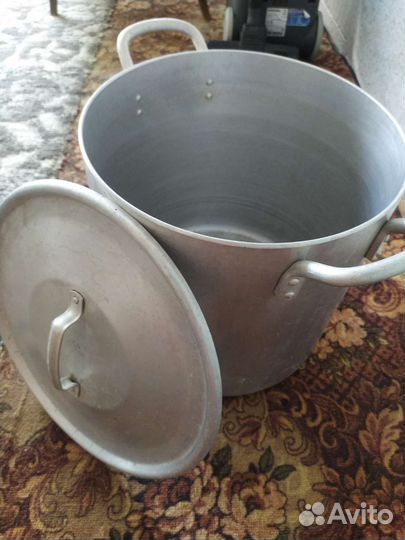 Кастрюля алюминиевая 30 литров