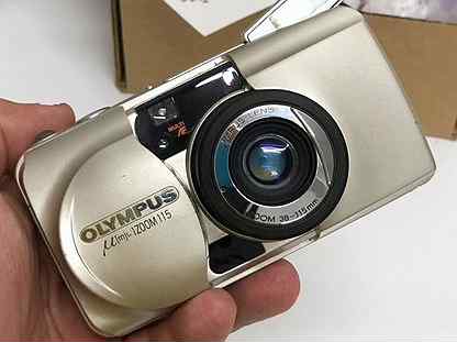 Фотоаппарат мыльница пленочный Olympus mju 115