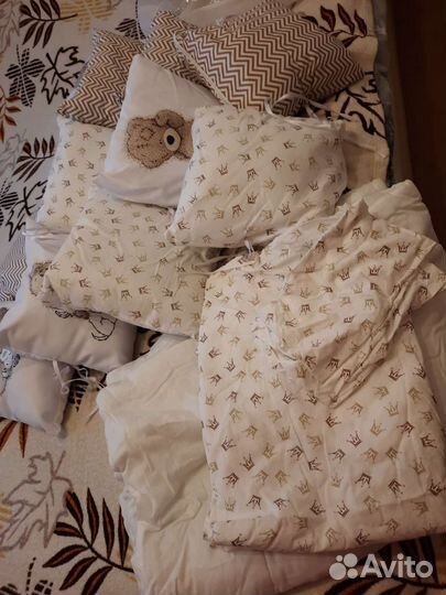 Бортики в кроватку