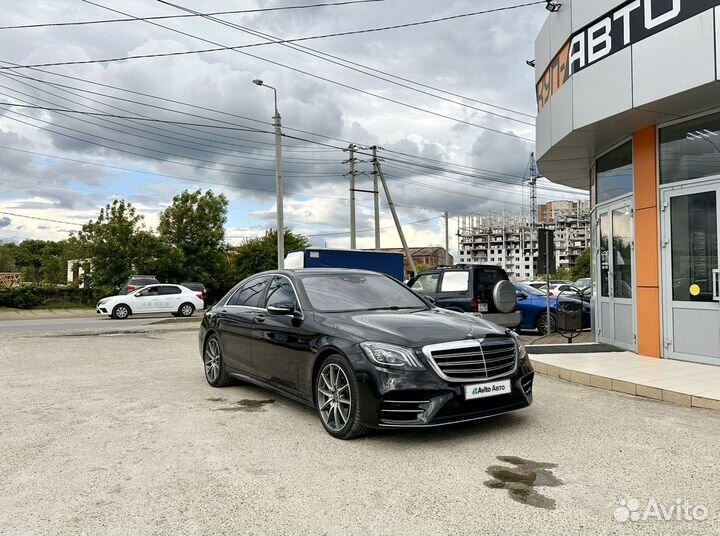 Mercedes-Benz S-класс 4.0 AT, 2017, 112 800 км