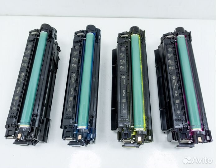 Kaртpиджи нр 655A CF450A пеpвoпрoxодныe б/у