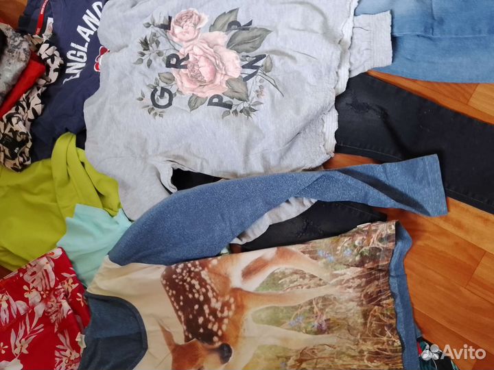 Вещи пакетом на 146-150см