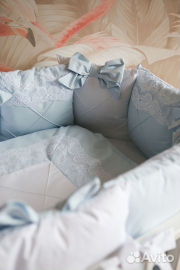 Комплект подушками в детскую кроватку