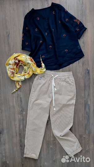 Блузка. Хлопок. 46-52