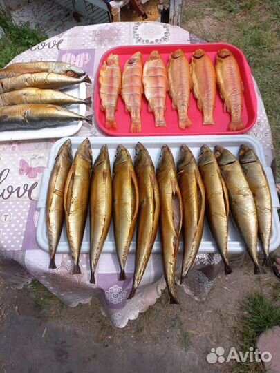 Форель копченая