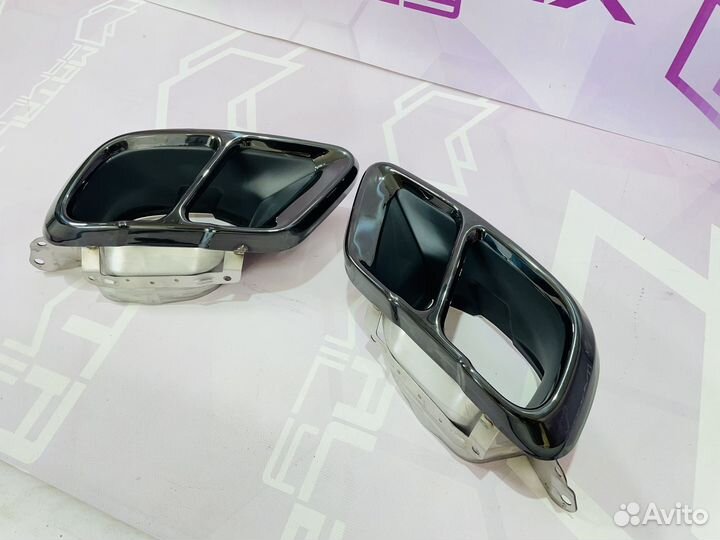 Насадки на глушитель BMW G05 M пакет 60i рест